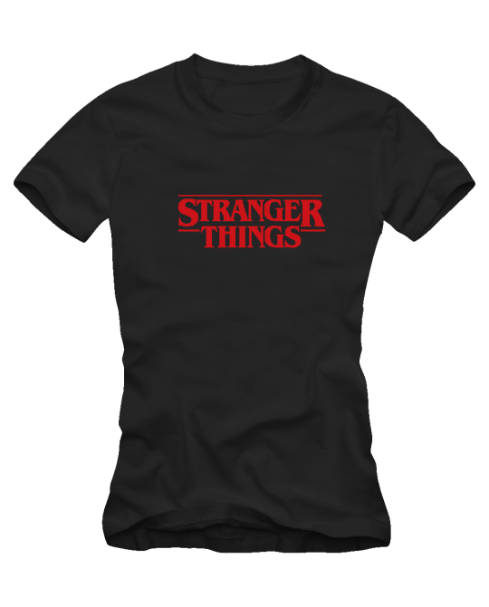 Marškinėliai Stranger things logo